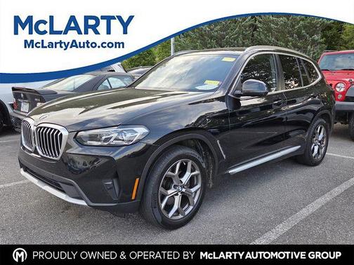 Black Sapphire Metallic 2024 BMW X3 xDrive30i