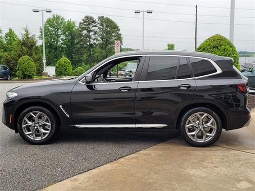 Black Sapphire Metallic 2024 BMW X3 xDrive30i
