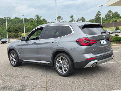 Gray Metallic 2024 BMW X3 sDrive30i