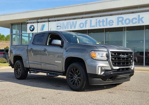 Satin Steel Metallic 2022 GMC Canyon Elevation