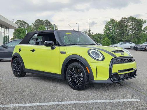 Zesty Yellow 2024 MINI Convertible Cooper S