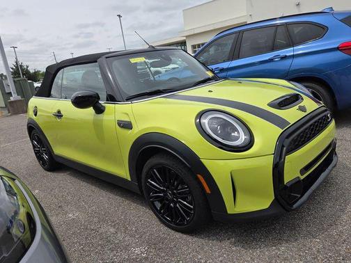Zesty Yellow 2024 MINI Convertible Cooper S