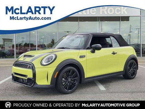 Zesty Yellow 2024 MINI Convertible Cooper S