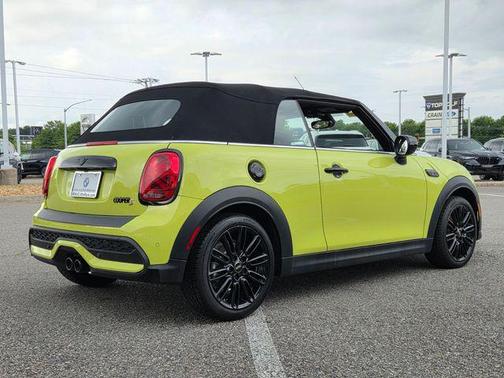 Zesty Yellow 2024 MINI Convertible Cooper S