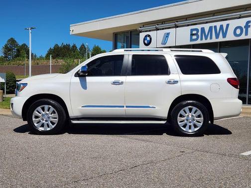 Blizzard Pearl 2021 Toyota Sequoia Platinum
