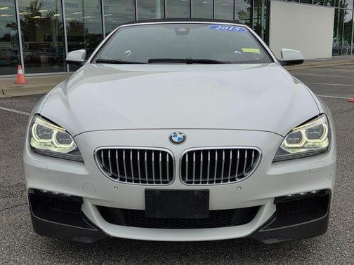 Alpine White 2015 BMW 650 xDrive