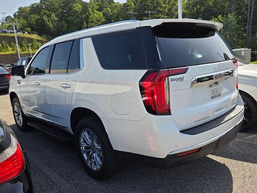Summit White 2021 GMC Yukon SLT