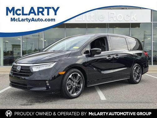 Crystal Black Pearl 2024 Honda Odyssey Elite