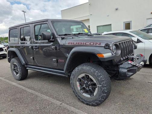 Granite Crystal Metallic Clearcoat 2018 Jeep Wrangler Unlimited Rubicon