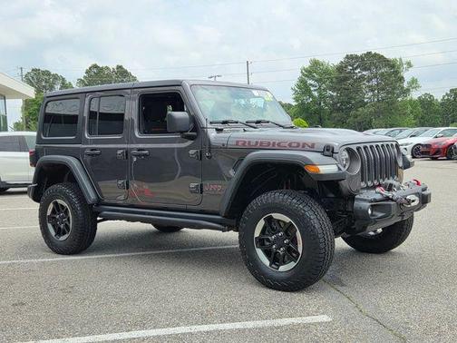 Granite Crystal Metallic Clearcoat 2018 Jeep Wrangler Unlimited Rubicon