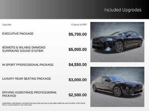 Black Sapphire Metallic 2027 BMW 740 i