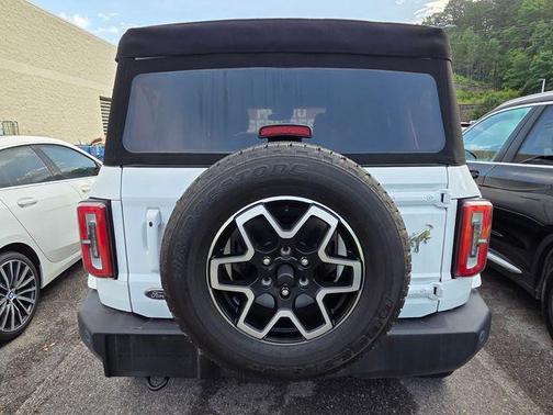 Oxford White 2022 Ford Bronco Outer Banks