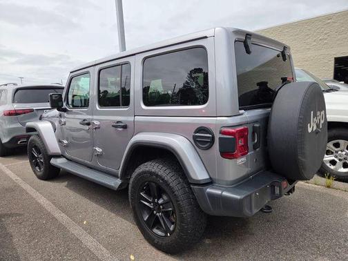 Billet Silver Metallic Clearcoat 2020 Jeep Wrangler Unlimited Sahara