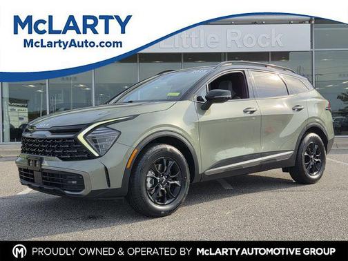 Jungle Green/Ebony Black Roof 2023 Kia Sportage S