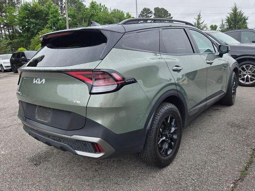 Jungle Green/Ebony Black Roof 2023 Kia Sportage S