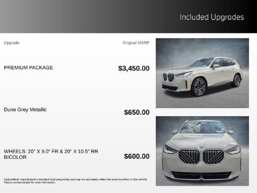 Dune Grey Metallic 2026 BMW X3 30 xDrive