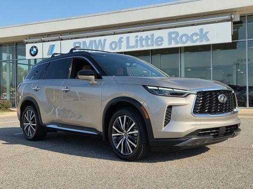 Warm Titanium/Black Obsidian 2023 INFINITI QX60 AUTOGRAPH