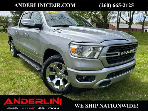 Billet Silver Metallic Clearcoat 2022 RAM 1500 Big Horn/Lone Star