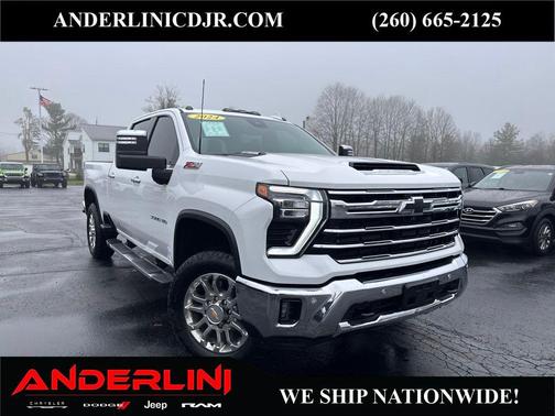 Summit White 2024 Chevrolet Silverado 3500 LTZ