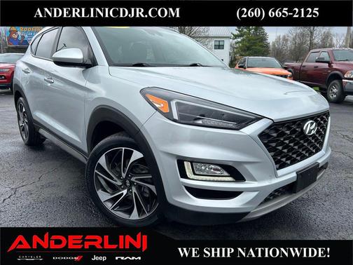 Molten Silver 2019 Hyundai TUCSON Sport