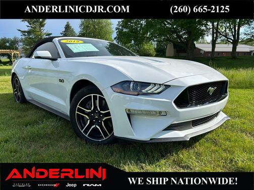 Oxford White 2019 Ford Mustang GT Premium