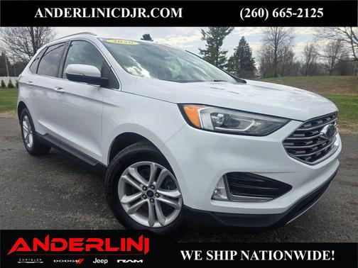 Oxford White 2020 Ford Edge SEL