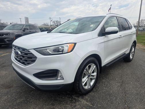 Oxford White 2020 Ford Edge SEL