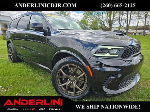 DB Black Clearcoat 2025 Dodge Durango R/T 20th Anniversary Premium AWD