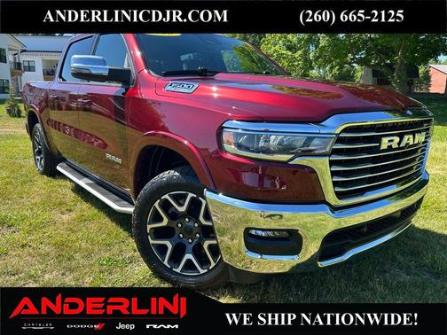 Delmonico Red Pearlcoat 2025 RAM 1500 Laramie