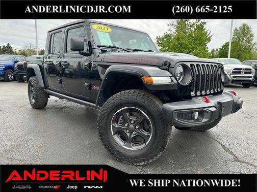 Black Clearcoat 2023 Jeep Gladiator Rubicon