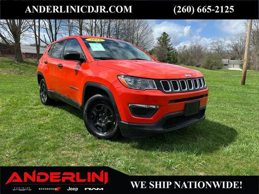 Spitfire Orange Clearcoat 2018 Jeep Compass Sport