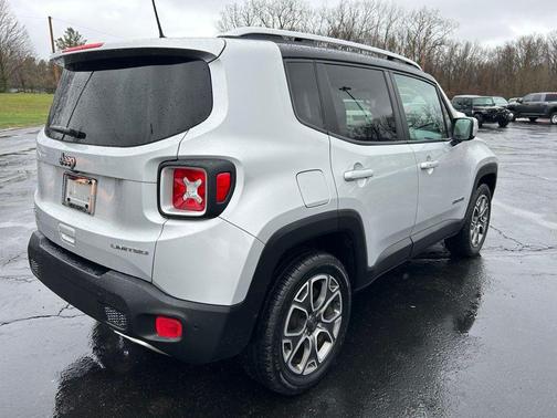 Glacier Metallic 2018 Jeep Renegade Limited