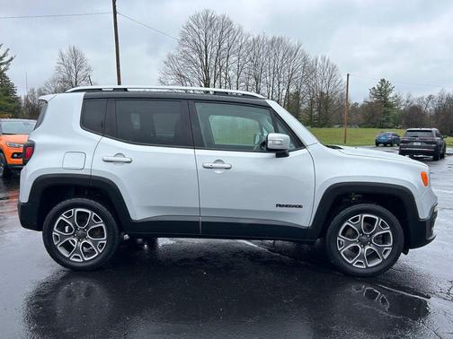 Glacier Metallic 2018 Jeep Renegade Limited