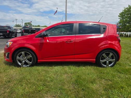 Victory Red 2013 Chevrolet Sonic RS