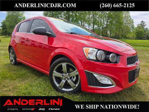 Victory Red 2013 Chevrolet Sonic RS