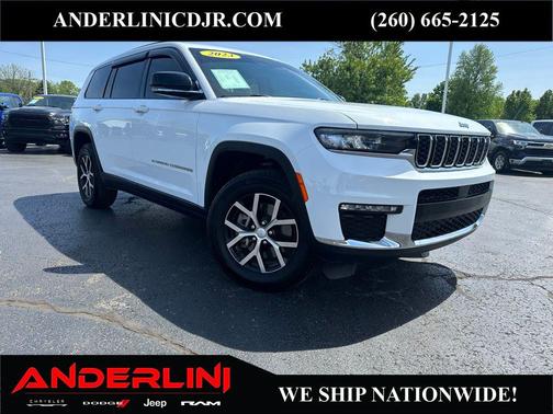 Bright White Clearcoat 2023 Jeep Grand Cherokee L Limited