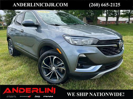 Satin Steel Metallic 2021 Buick Encore GX Select