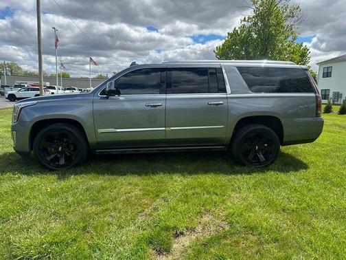 Satin Steel Metallic 2019 Cadillac Escalade ESV Premium Luxury