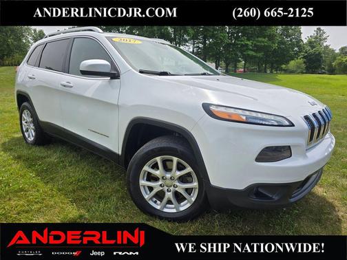 Bright White Clearcoat 2017 Jeep Cherokee Latitude
