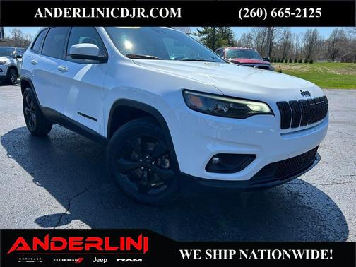 Bright White Clearcoat 2021 Jeep Cherokee Altitude