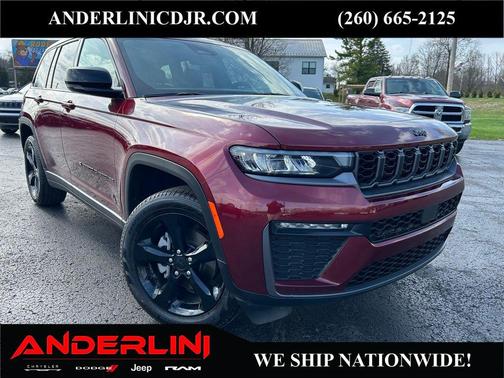 Velvet Red Pearlcoat 2026 Jeep Grand Cherokee Limited