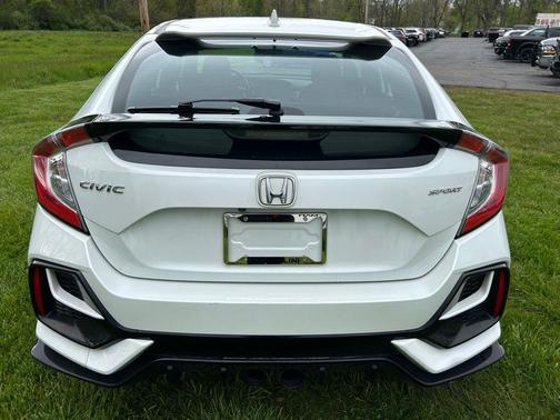 Platinum White Pearl 2021 Honda Civic Sport