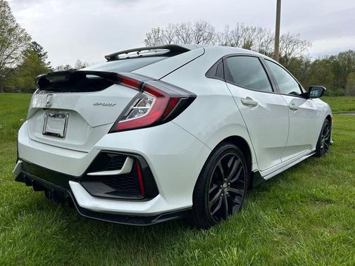 Platinum White Pearl 2021 Honda Civic Sport