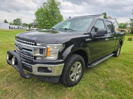 Shadow Black 2018 Ford F-150 XLT