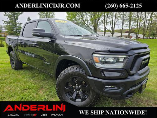 Diamond Black Crystal Pearlcoat 2023 RAM 1500 Rebel