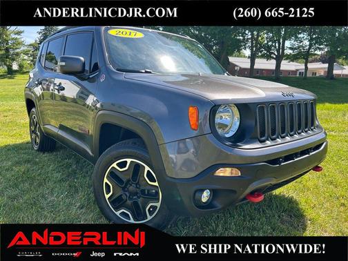 Granite Crystal Metallic Clearcoat 2017 Jeep Renegade Trailhawk
