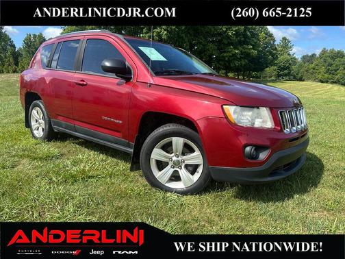 Deep Cherry Red Crystal Pearlcoat 2012 Jeep Compass Sport
