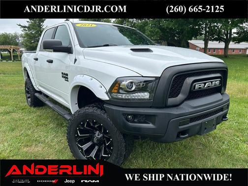 Bright White 2021 RAM 1500 Classic SLT