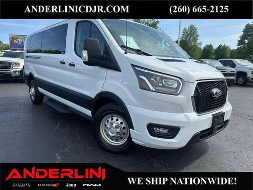 Oxford White 2023 Ford Transit-350 XLT