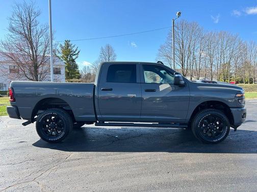 Ceramic Gray Clearcoat 2026 RAM 2500 Black Express Crew Cab 4x4 6'4' Box